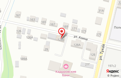 Компания геодезических и кадастровых работ на улице Азина на карте