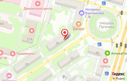 Салон Каприз в Куйбышевском районе на карте
