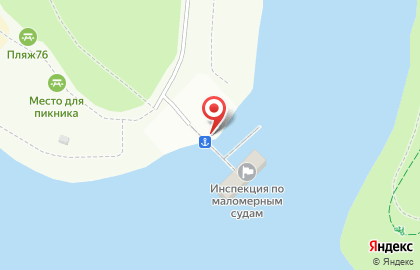 Центр ГИМС МЧС России по Ярославской области инспекторское отделение г. Ярославля на карте