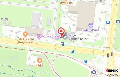 Московский государственный образовательный комплекс на Лодочной улице на карте