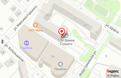 Салон красоты Прага на улице Максима Горького на карте