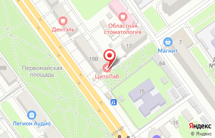 Легион Аудио на карте