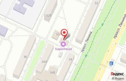 Магазин Бабушкина выпечка на проспекте Ленина на карте