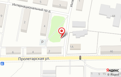 Лидер на Пролетарской улице на карте