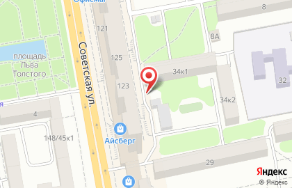 Три толстяка на Советской улице на карте