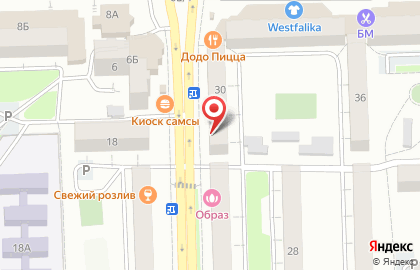 ПивКо в Октябрьском районе на карте