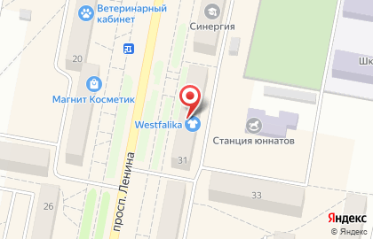 Магазин Westfalika Shoes на проспекте Ленина на карте