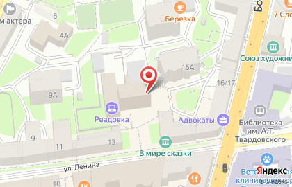 ОАО СКА-Банк на карте
