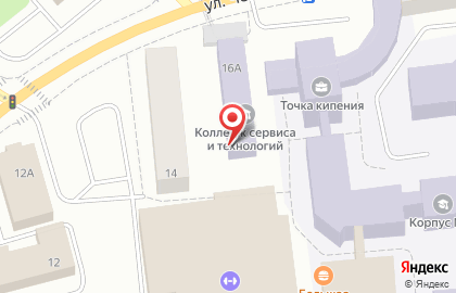 Ханты-Мансийский технолого-педагогический колледж в Ханты-Мансийске на карте