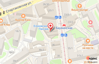 Центр Современной Стоматологии на Бауманской улице на карте