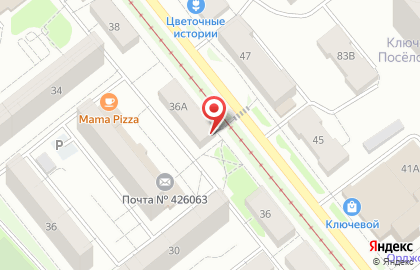 Магазин Хозяйка на улице Орджоникидзе, 36а на карте
