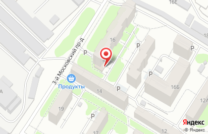 Продуктовый магазин в Саратове на карте
