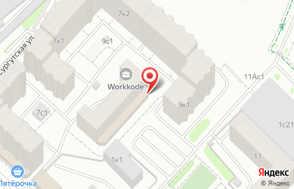 Коворкинг-центр Workkode на карте