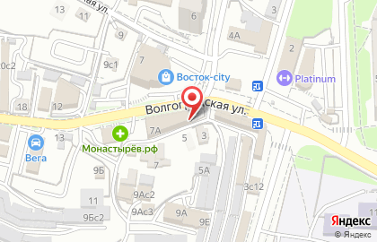 Банкомат Росбанк на Волгоградской улице на карте