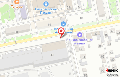 Магазин разливного пива Омуль на Степана Разина на карте