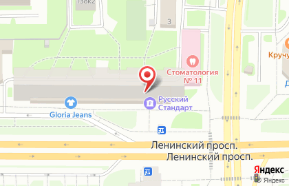 Банк Русский Стандарт в Санкт-Петербурге на карте