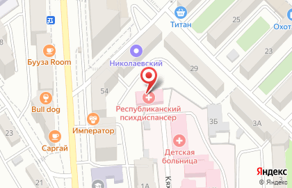 Республиканский психоневрологический диспансер в Советском районе на карте