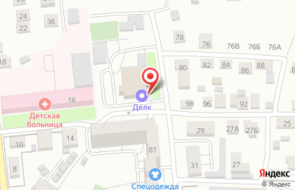 Торговая компания Delc в Коминтерновском районе на карте