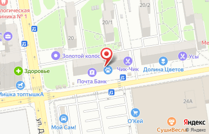 Ростовский филиал Банкомат, Лето Банк на улице Добровольского на карте