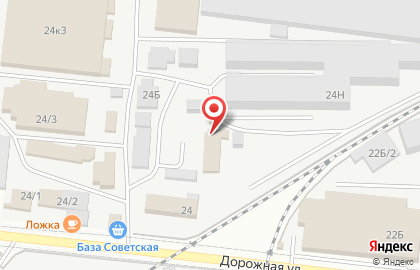 Торговая компания Маяк в Советском районе на карте