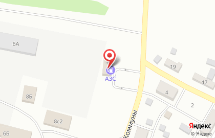 АЗС в Красноярске на карте