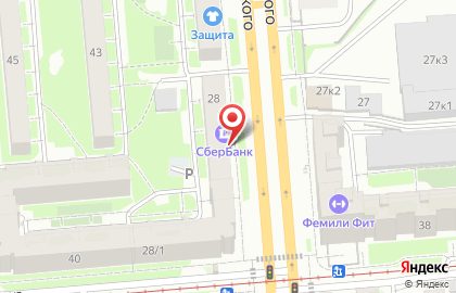 СберБанк в Новосибирске на карте