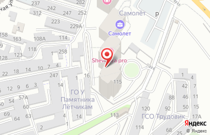 Строящийся жилой дом по ул. Красноармейская, 115/1 на карте
