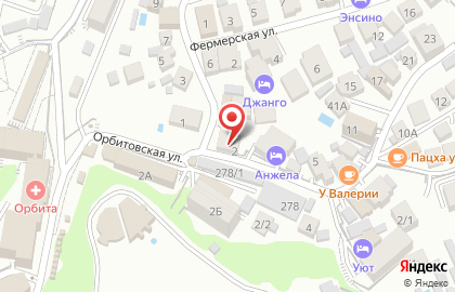 Центр паровых коктейлей Между палок на карте