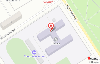 Средняя общеобразовательная школа г. Светогорска на карте