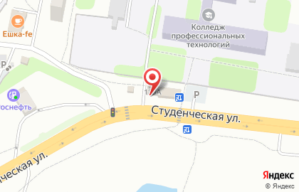 Кафе-бистро Восточный экспресс на Студенческой улице на карте