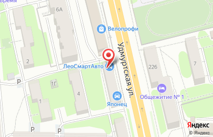 Официальный дилер Chevrolet, Volvo Лео Смарт Центр в Ижевске на карте