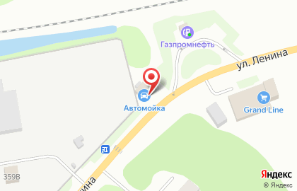 Автокомплекс на улице Ленина на карте
