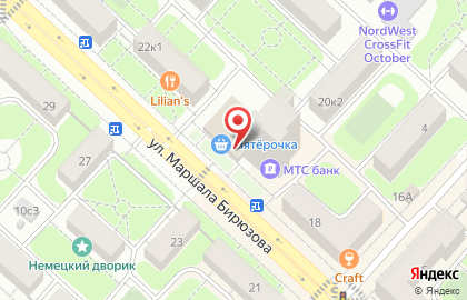 Московский Банк Реконструкции и Развития акб ОАО Дополнительный Офис Октябрьское Поле на карте