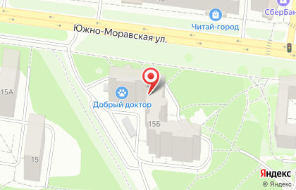 Детский центр Семья на Южно-Моравской улице на карте