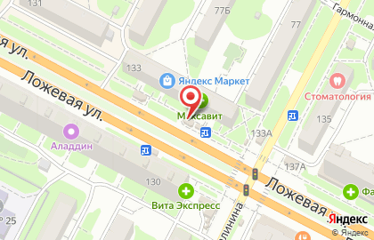 Киоск по продаже хлебобулочных изделий ТХК в Пролетарском районе на карте