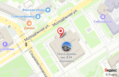 Алтайское краевое отделение Союз театральных деятелей РФ на карте