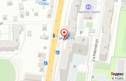 Сеть супермаркетов Мария-Ра в Томске на карте