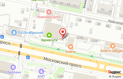 Пекарня Konigsbacker на Московском проспекте на карте