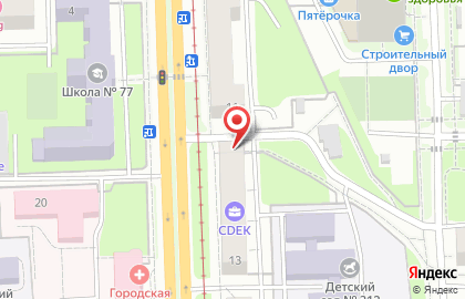 Киоск по продаже фруктов и овощей на улице Героев Хасана на карте