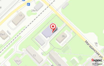 Новосибирский областной учебный центр в Заельцовском районе на карте