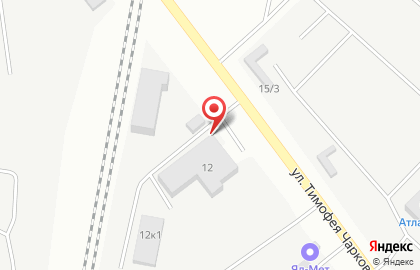 Федеральная сеть автомагазинов МаслоМаркет на улице Тимофея Чаркова на карте