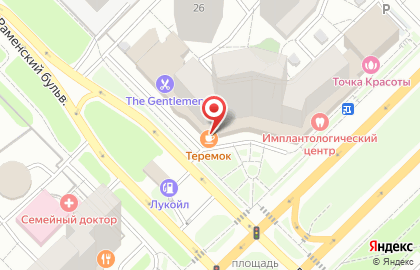 Кафе Теремок в Москве на карте