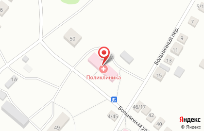Страховая компания Согаз-мед на Больничной улице на карте
