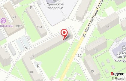 Продуктовый магазин в Перми на карте