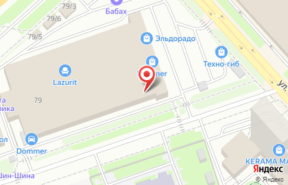 Салон обоев Декорация в Советском районе на карте