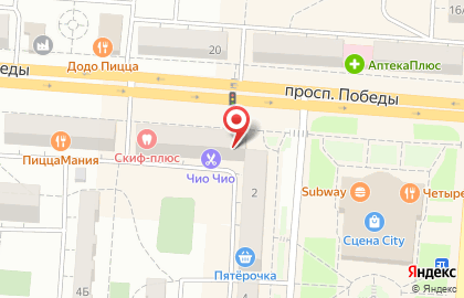 Ломбард Фианит-Ломбард на проспекте Победы, 13 на карте
