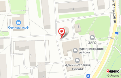Киоск по продаже фруктов и овощей, Ленинградская область на Садовой улице на карте