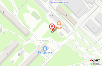 Киоск по продаже фастфуда ГурманЪ на улице Героя Попова на карте