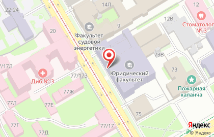 Санкт-Петербургский Государственный Университет в Василеостровском районе на карте