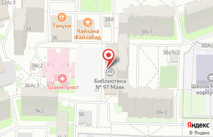 Детский клуб Поколение на Новокосинской улице на карте